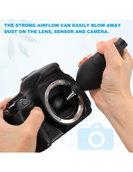 Blower de Aire PATIKIL para Limpieza de Lentes y Sensores Blower de Aire PATIKIL para Limpieza de Lentes y Sensores