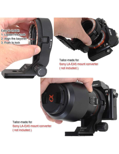Anillo de Montaje en Trípode iShoot IS-EA5 para Sony LA-EA5