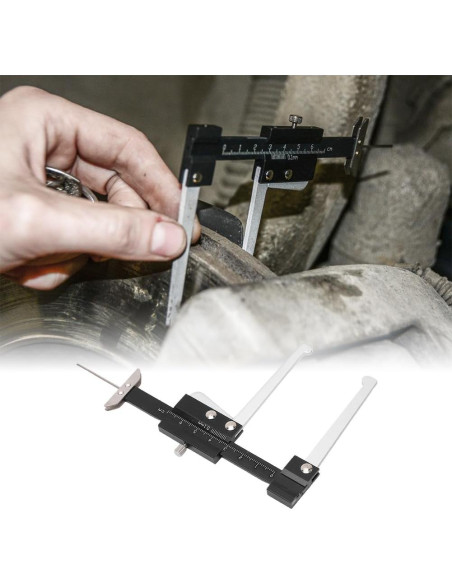 Calibrador de Profundidad de Neumático Leopacat 60mm Portátil Calibrador de Profundidad de Neumático Leopacat 60mm Portátil