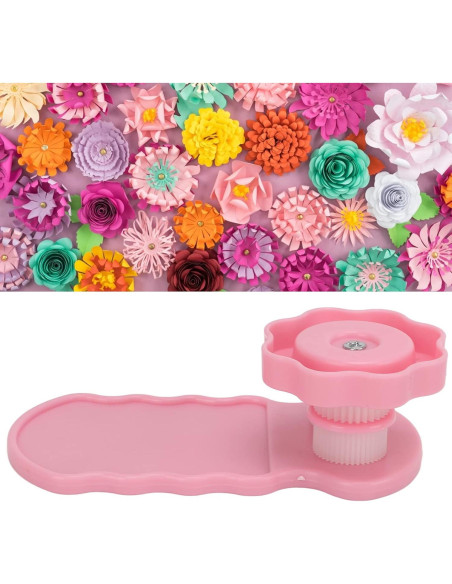 Herramienta de Fruncir Papel GLOGLOW Rosa 1Pcs para Quilling Herramienta de Fruncir Papel GLOGLOW Rosa 1Pcs para Quilling