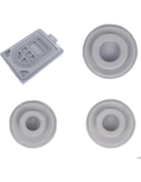 Tableros de Perlas para Joyería Zaoalife 4 Piezas Gris Tableros de Perlas para Joyería Zaoalife 4 Piezas Gris