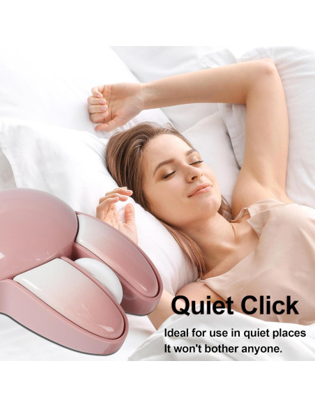 Ratón Inalámbrico GUGUELEC Conejito Rosa Bluetooth Doble Modo Ratón Inalámbrico GUGUELEC Conejito Rosa Bluetooth Doble Modo