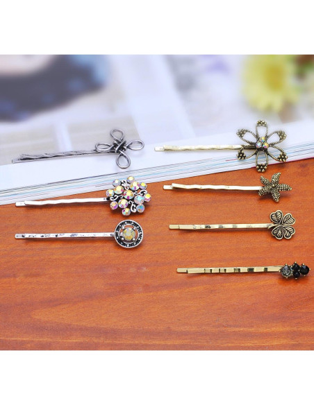 10 Pinzas para el Cabello TEEMI Vintage Hipoalergénicas 16.8 cm 10 Pinzas para el Cabello TEEMI Vintage Hipoalergénicas 16.8 cm