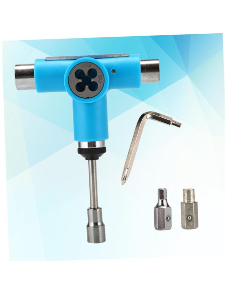 Herramienta T Multifuncional GALPADA para Patinetas Azul Herramienta T Multifuncional GALPADA para Patinetas Azul