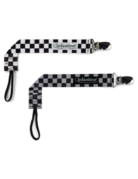 Clips para Chupetes BooginHead Infantino 2-Pack Ajuste Universal Clips para Chupetes BooginHead Infantino 2-Pack Ajuste Universal