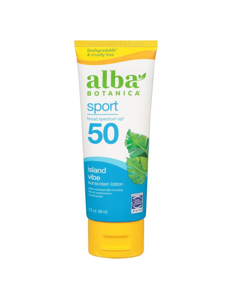 Protector Solar Alba Botanica Deporte SPF 50 85 g Protector Solar Alba Botanica Deporte SPF 50 85 g