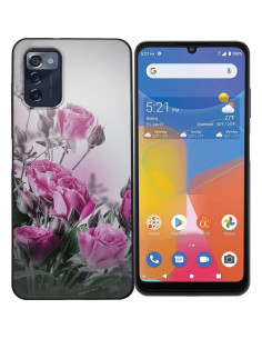 Funda TPU Rosa + 2 Protectores Vidrio Templado ZMAX 5G 2