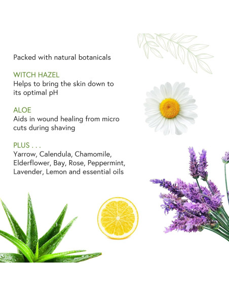 Aftershave Herbal Honeybee Gardens con Aloe y Hamamelis 118 ml Aftershave Herbal Honeybee Gardens con Aloe y Hamamelis 118 ml