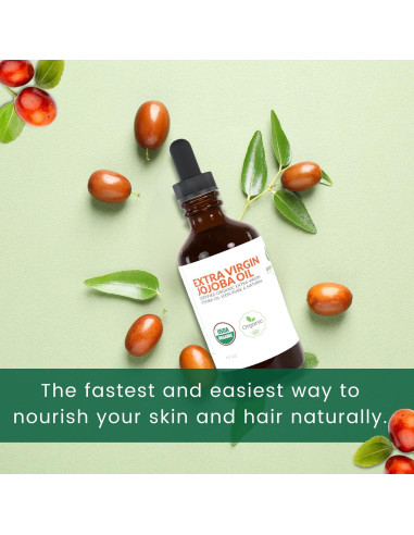 Aceite de Jojoba Orgánico Puro 118 ml - Productos Verdes Vírgenes