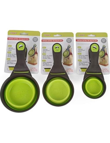 Soporte Plegable 3 en 1 Buyter para Comida de Perro Verde