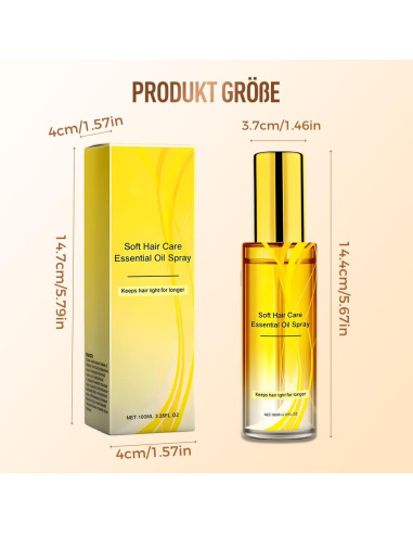 Spray Hidratante para Cabello Eadwe 2.13L Acondicionador Sin Aclarado