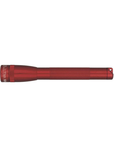 Linterna LED Mini Maglite Roja 2 Pilas AA 127 Lúmenes Linterna LED Mini Maglite Roja 2 Pilas AA 127 Lúmenes
