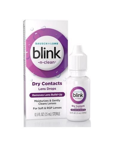 Gotas Rehidratantes para Lentes Blink-N-Clean 14.79 ml