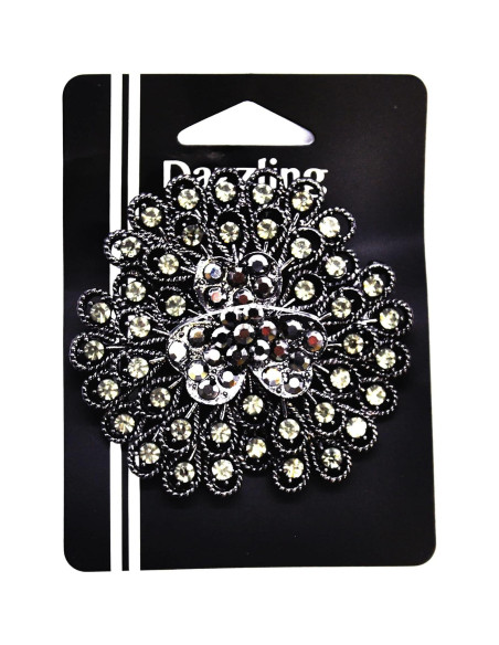 Broche de Rhinestone Belagio Enterprises 6.35 cm Broche de Rhinestone Belagio Enterprises 6.35 cm