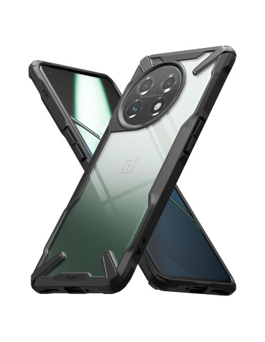 Funda Ringke Fusion-X para OnePlus 11 5G - Transparente y Negra