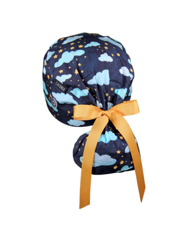 Gorro de Scrub CALOMED con Coleta Unisex - Estilo Ajustable