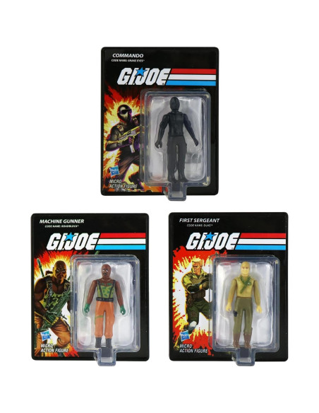 Figuras de Acción Micro GI Joe Vs. Cobra - 3.18 cm Figuras de Acción Micro GI Joe Vs. Cobra - 3.18 cm