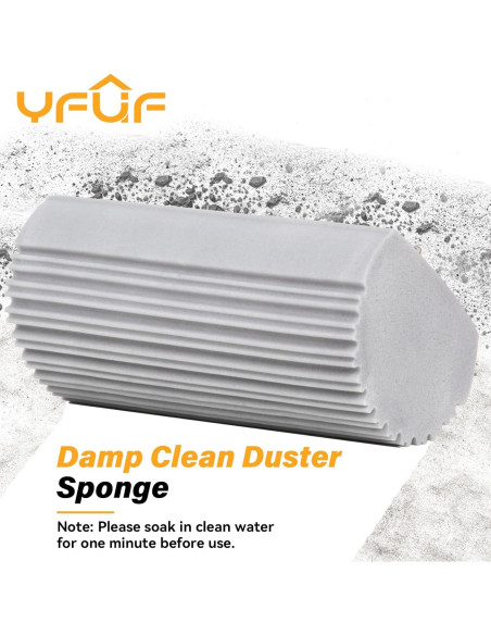 Esponja Limpiadora Húmeda YFUIF 2-Pack Multiusos Gris Esponja Limpiadora Húmeda YFUIF 2-Pack Multiusos Gris
