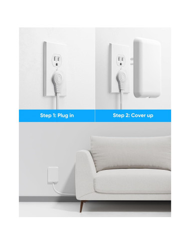 Regleta de Enchufes Olcorife 6 Salidas 3 USB 0.91m Protector 2000J