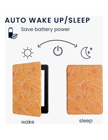 Funda KW-MOBILE para Kindle Paperwhite 11 Gen 2021 - PU Magnética