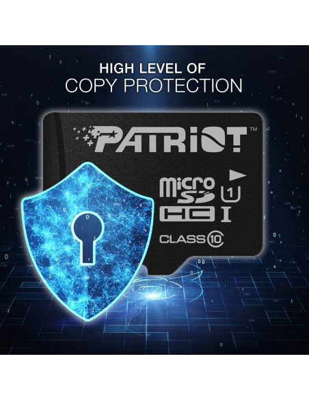 Paquete de 5 Tarjetas Micro SD Patriot 16GB Clase 10 UHS-I Paquete de 5 Tarjetas Micro SD Patriot 16GB Clase 10 UHS-I