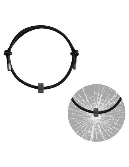 Rompeventanas de Coche en Pulsera Wevdn - Escape Rápido Negro Rompeventanas de Coche en Pulsera Wevdn - Escape Rápido Negro