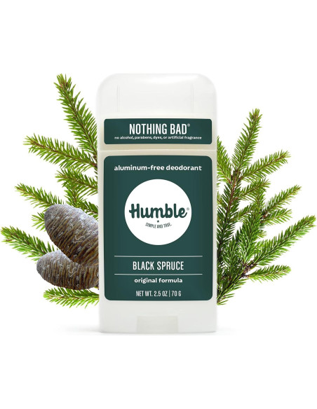 Desodorante Sin Aluminio Humble Brands Abeto Negro 178g Desodorante Sin Aluminio Humble Brands Abeto Negro 178g