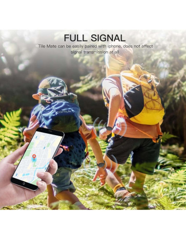 Funda a Prueba de Agua para Tile Mate 2024 y 2022 - Negro