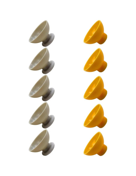 Paquete de 10 Tapas de Joystick Reemplazo YTXXDEUS para GameCube Paquete de 10 Tapas de Joystick Reemplazo YTXXDEUS para GameCube