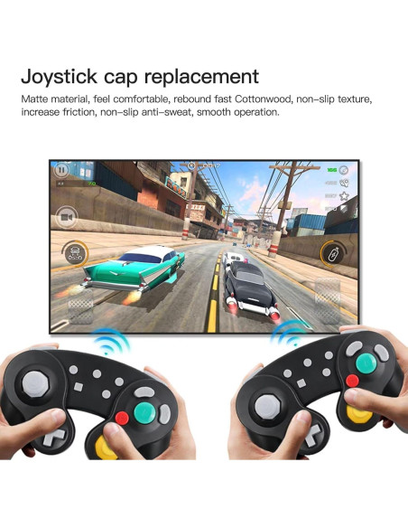 10 Tapas de Joystick Analógico YTXXDEUS para GameCube 10 Tapas de Joystick Analógico YTXXDEUS para GameCube