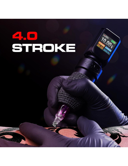 Máquina de Tatuaje Inalámbrica CNC E77PRO con Baterías Duales Máquina de Tatuaje Inalámbrica CNC E77PRO con Baterías Duales