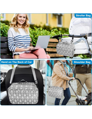 Organizador de Carrito Accmor AC8440-Arrow con Portavasos Aislado