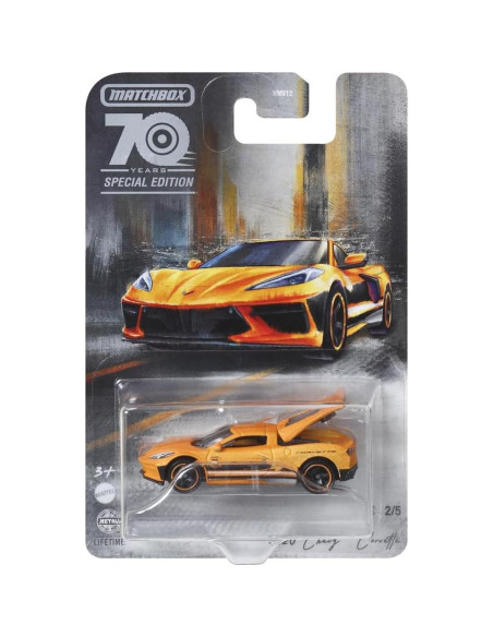 Matchbox Chevrolet Corvette 2020 Edición Especial 70 Años Matchbox Chevrolet Corvette 2020 Edición Especial 70 Años