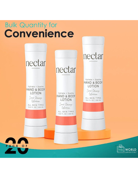 Loción Hidratante Nectar Squeeze 470ml - World Amenities Loción Hidratante Nectar Squeeze 470ml - World Amenities