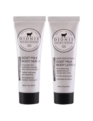Duo de Tratamiento Corporal Dionis - Loción y Suero con Retinol y Colágeno