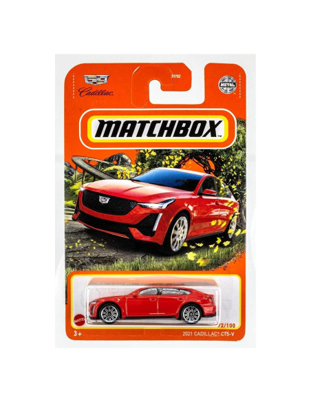 Matchbox 2022 Cadillac CT5-V Rojo 1:64 Nuevo Sellado Matchbox 2022 Cadillac CT5-V Rojo 1:64 Nuevo Sellado