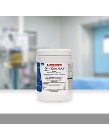 Toallitas Desinfectantes Micro-Scientific Opti-Cide MAX 160 Unidades
