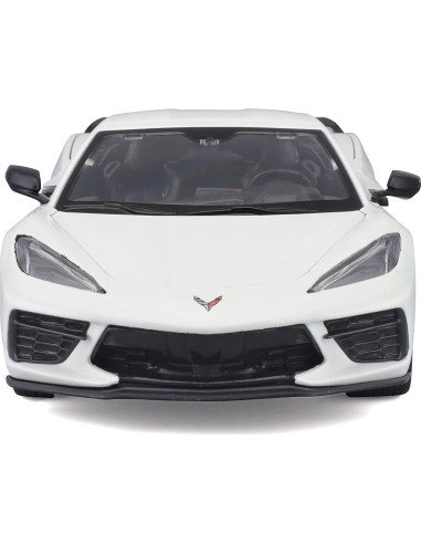 Maisto 1:24 Chevrolet Corvette Stingray Coupe Blanco