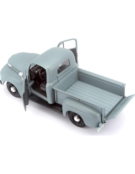 Maisto 1:25 Ford F-1 Pickup 1948 Diecast 20 cm Gris/Azul Maisto 1:25 Ford F-1 Pickup 1948 Diecast 20 cm Gris/Azul