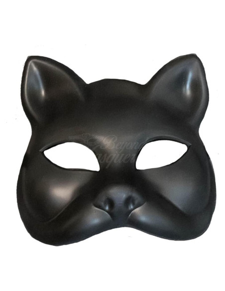 Máscara de Gato Negra Beyond Masquerade para Halloween Máscara de Gato Negra Beyond Masquerade para Halloween