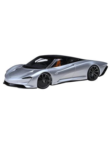 Autoart Speedtail Supernova Plata Metálico 1/18 con Accesorios