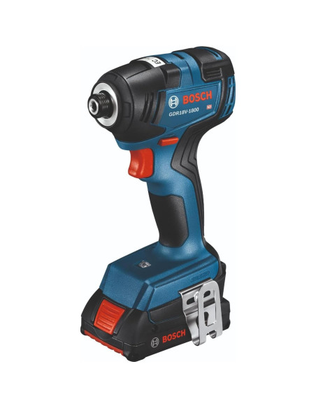 Destornillador de Impacto Inalámbrico Bosch GDR18V-1800 18V 2Ah Destornillador de Impacto Inalámbrico Bosch GDR18V-1800 18V 2Ah
