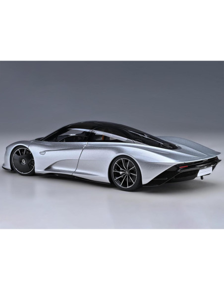 Autoart Speedtail Supernova Plata Metálico 1/18 con Accesorios Autoart Speedtail Supernova Plata Metálico 1/18 con Accesorios