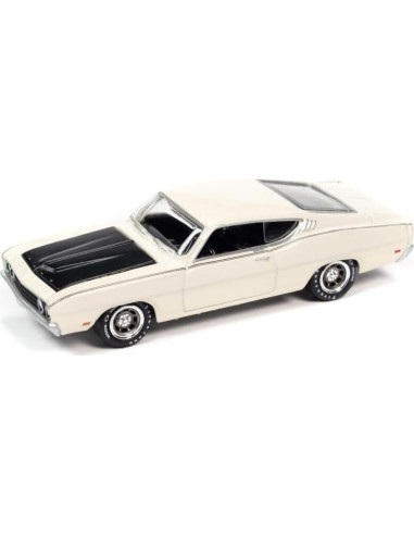 Coche Diecast 1969 Torino Talladega Johnny Lightning 1/64
