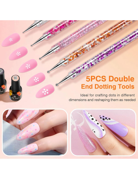 Kit de 31 Pinceles de Arte de Uñas TOCOLES - Gel y Diseño Kit de 31 Pinceles de Arte de Uñas TOCOLES - Gel y Diseño