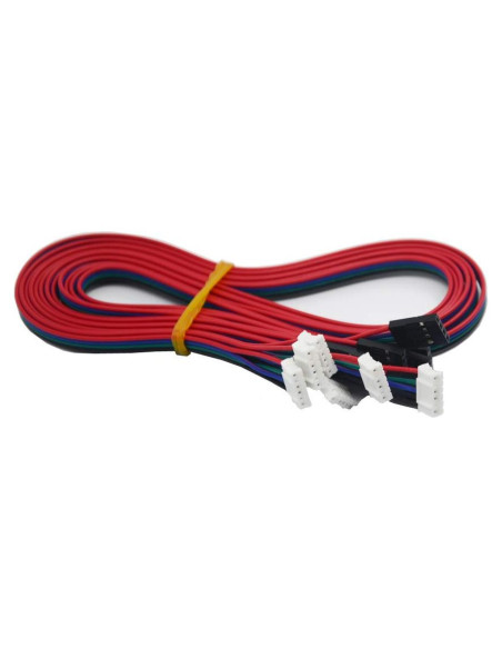 Cables Dupont 4pin a 6pin Iverntech 1M para Motor Nema 17 Cables Dupont 4pin a 6pin Iverntech 1M para Motor Nema 17