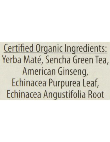 Té Mate Ginseng Verde Mate Factor - 20 Bolsitas Té Mate Ginseng Verde Mate Factor - 20 Bolsitas
