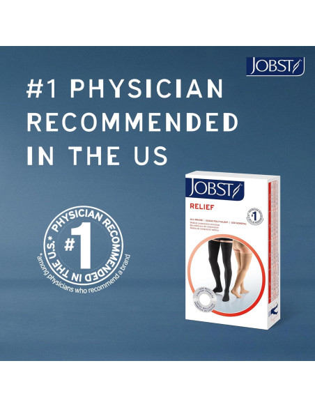 Calcetines de compresión JOBST Relief hasta la rodilla 15-20 mmHg Beige Calcetines de compresión JOBST Relief hasta la rodilla 15-20 mmHg Beige