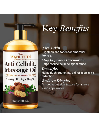 Aceite de Masaje Anticelulitis Afriyan 295 ml - Natural y Efectivo