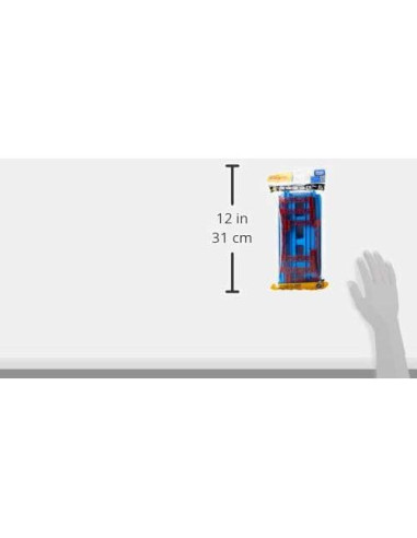Coche de Juguete Plarail TOMY - Riel Recto Doble Vía 4 Piezas